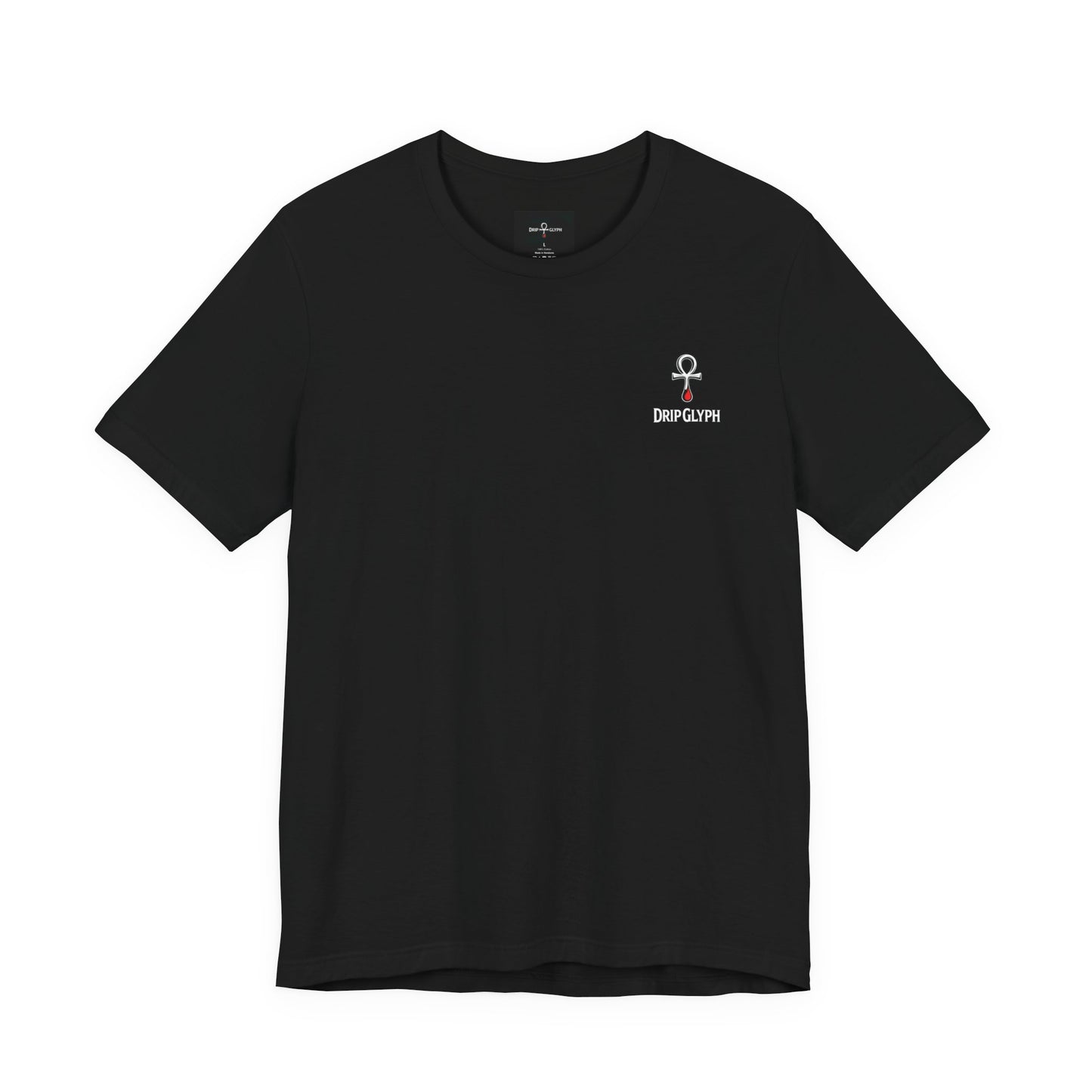 DripGlyph Logo Tee - Front and Back