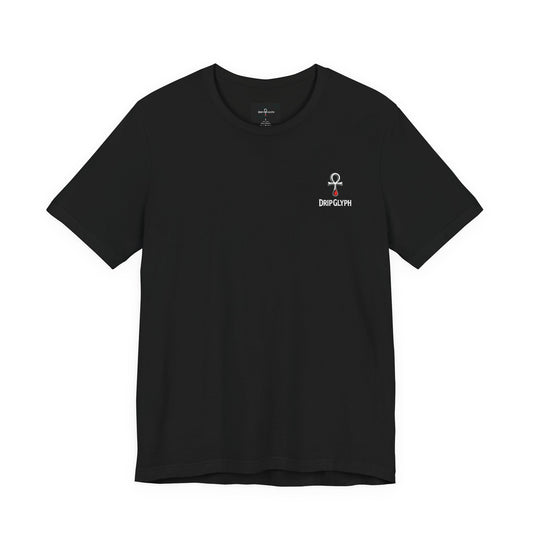 DripGlyph Logo Tee - Front and Back