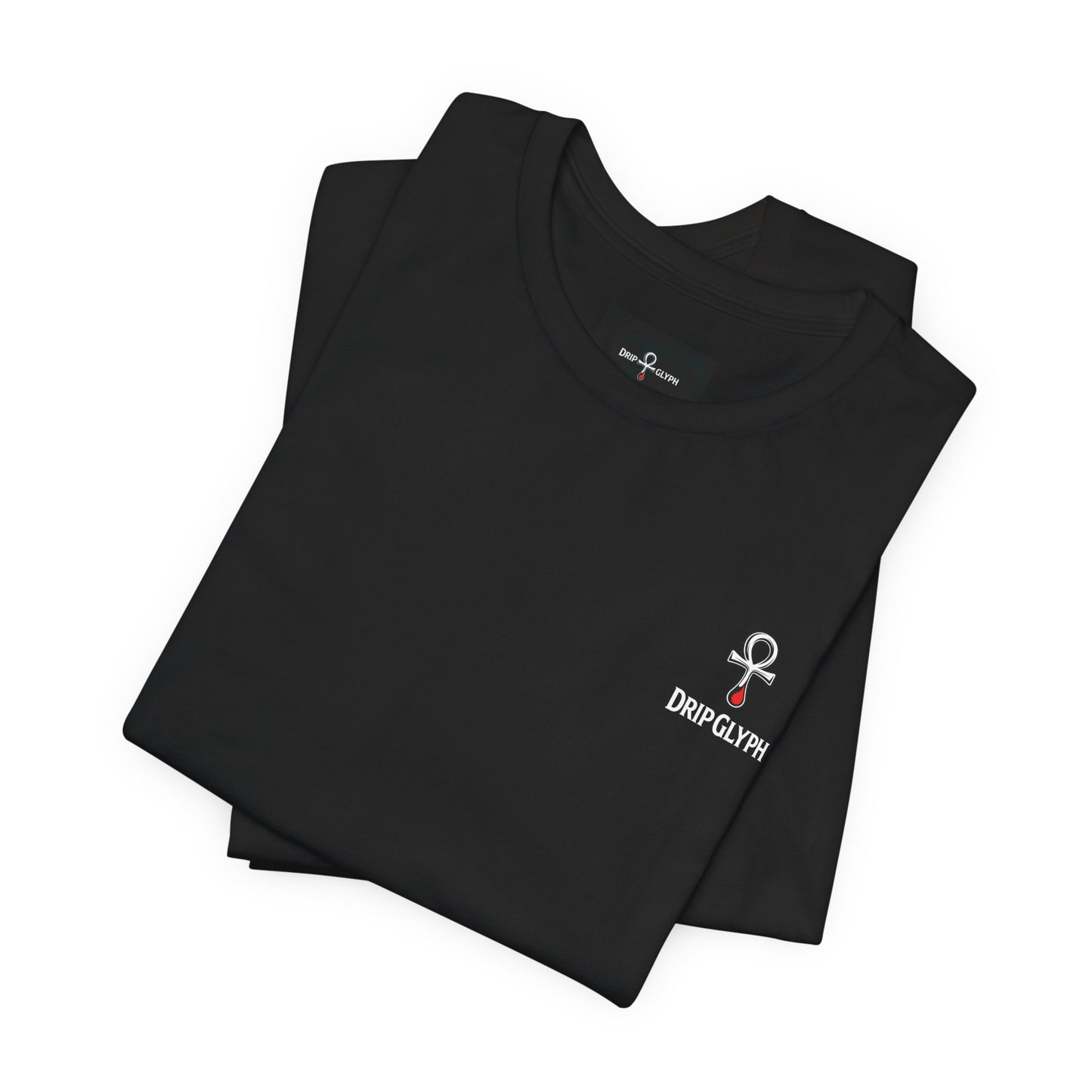 DripGlyph Logo Tee - Front and Back